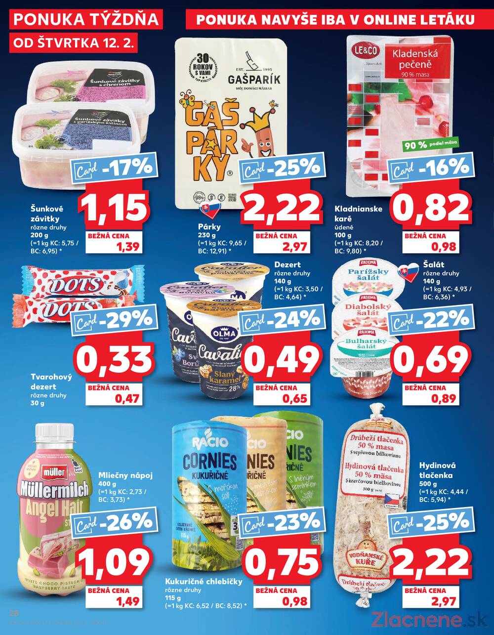 Kaufland 12.2. - 18.2. - Kaufland Ružomberok