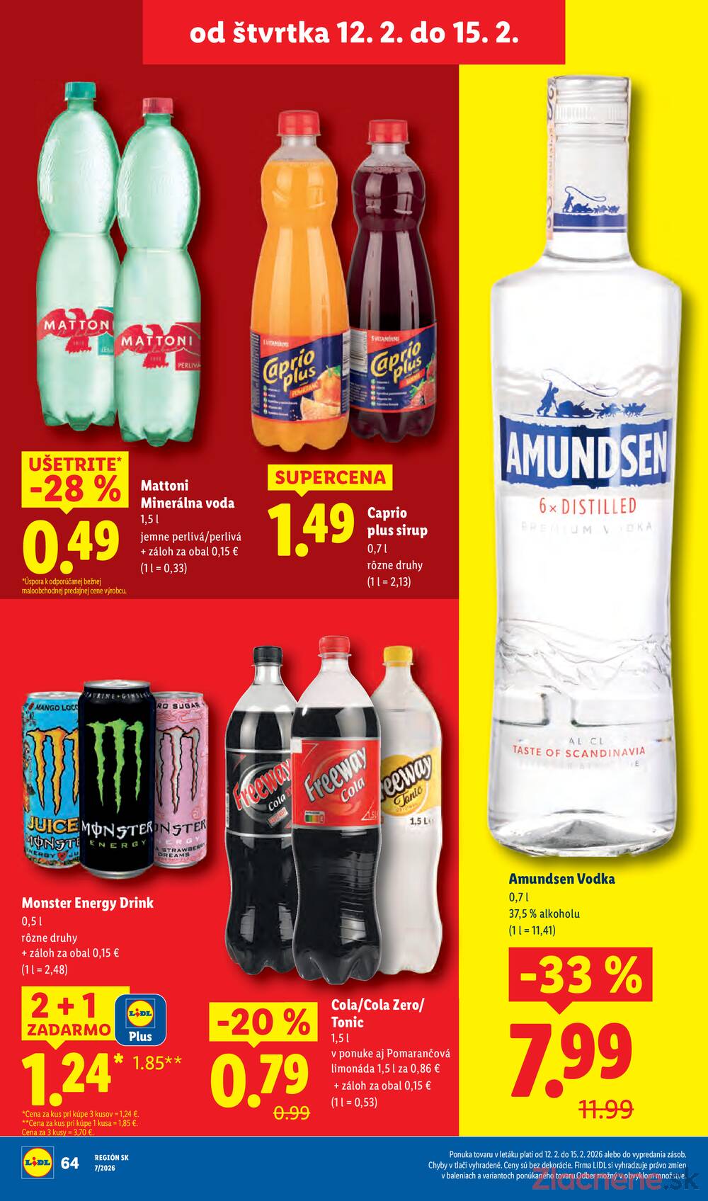 Lidl od štvrtka 12.2. - 15.2.