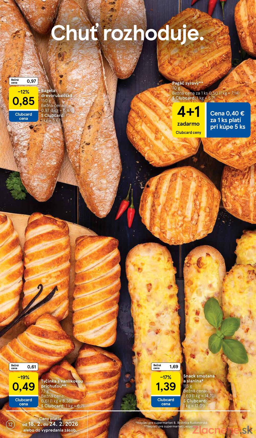Leták Tesco - Tesco supermarkety od 18.2. do 24.2.2026 - strana 12