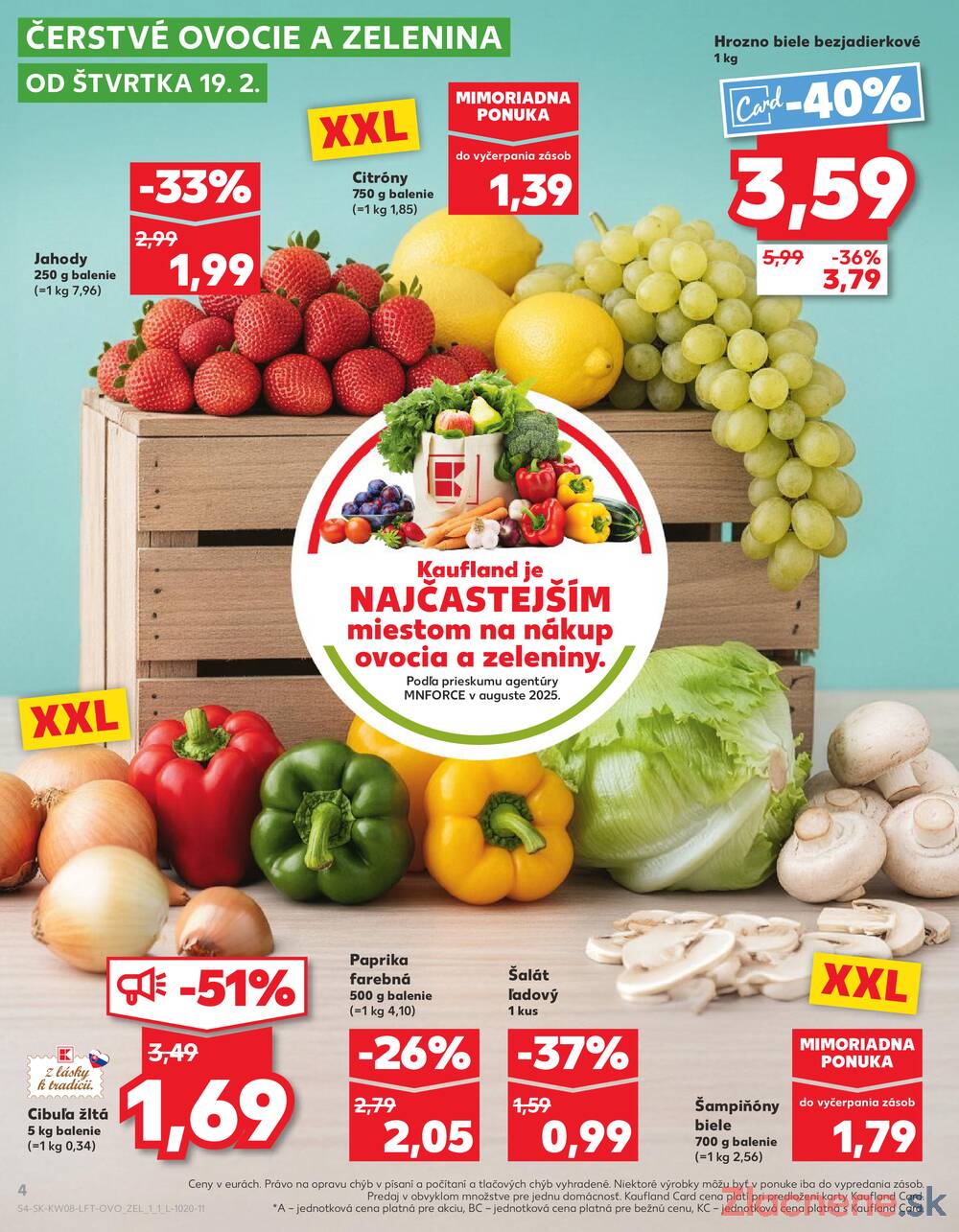 Kaufland 19.2. - 25.2. - Kaufland Bytča