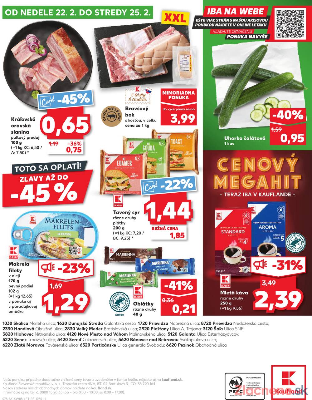 Kaufland 19.2. - 25.2. - Kaufland Zlaté Moravce