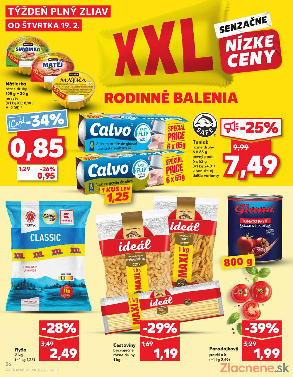 Kaufland 19.2. - 25.2. - Kaufland Bratislava - Rača
