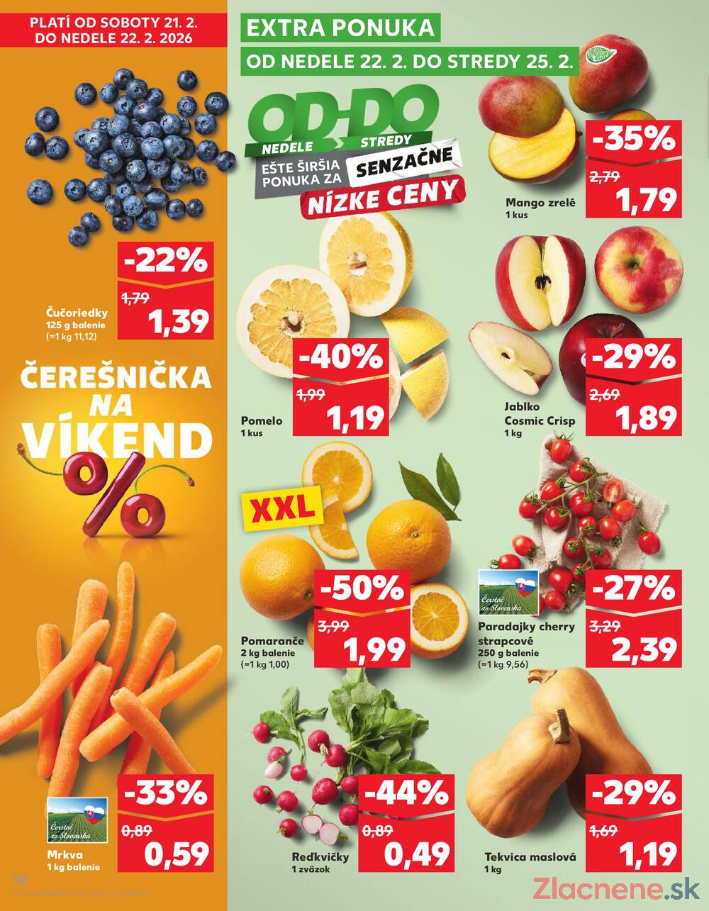Kaufland 19.2. - 25.2. - Kaufland Žiar nad Hronom