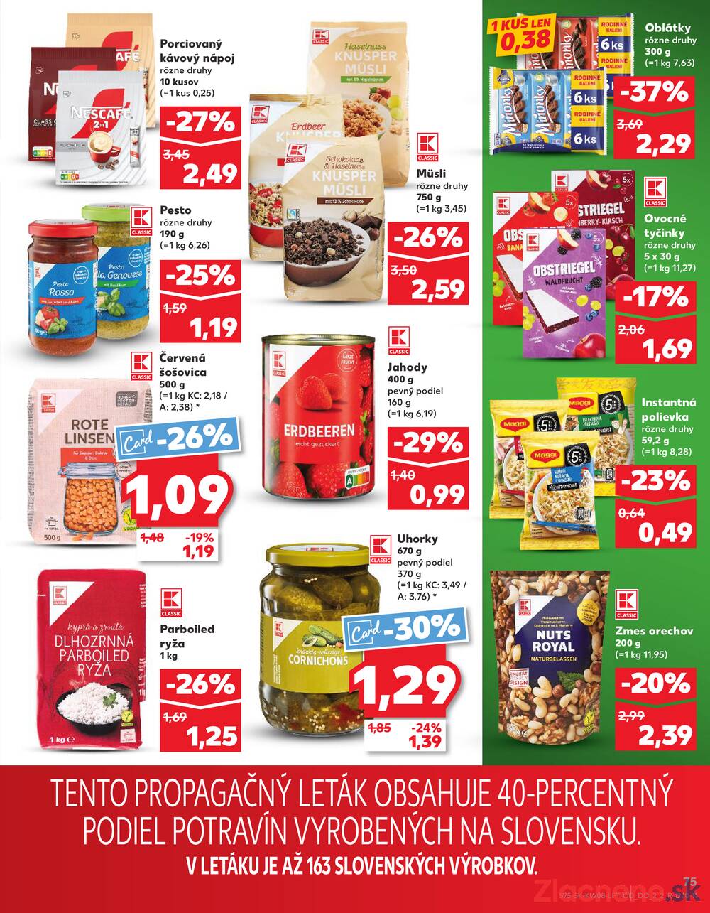 Kaufland 19.2. - 25.2. - Kaufland Trnava