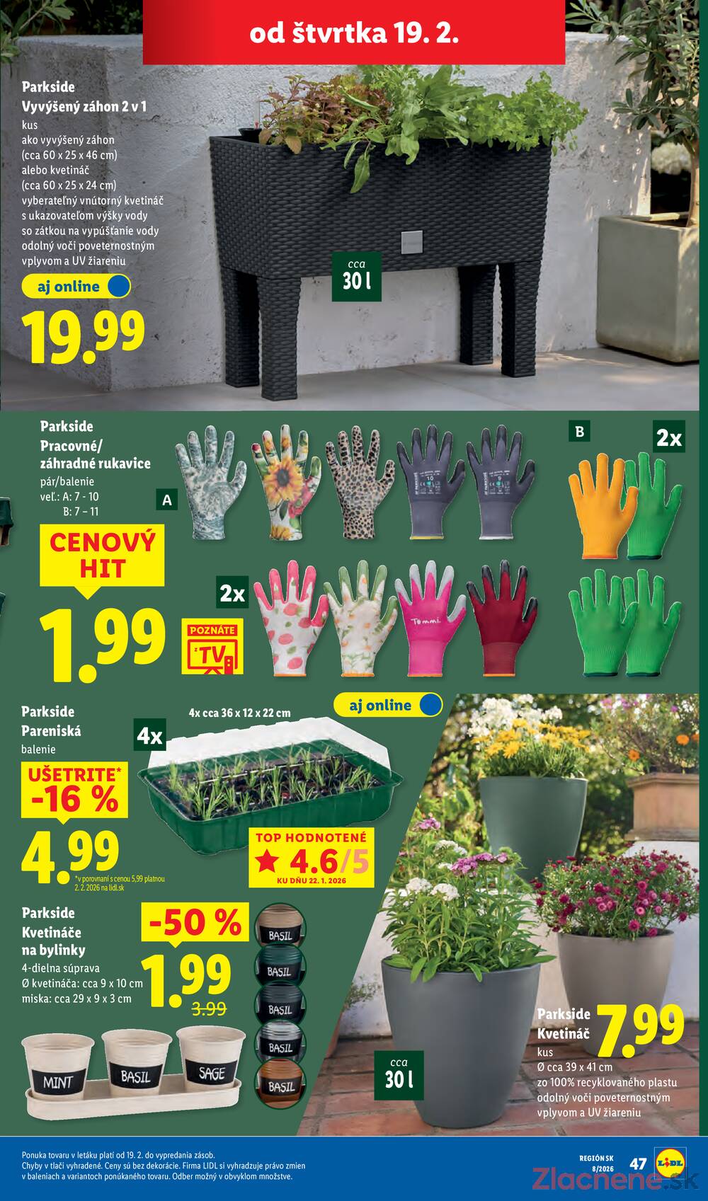 Lidl Štvrtok do 22.2.
