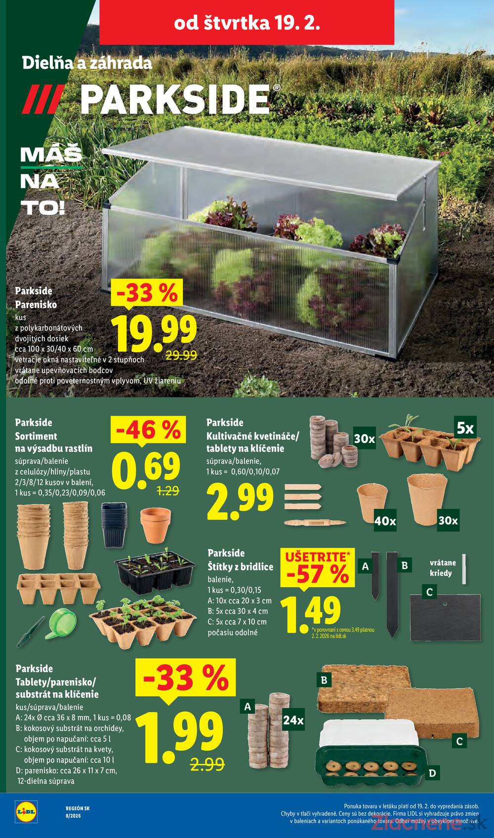 Lidl Štvrtok do 22.2.