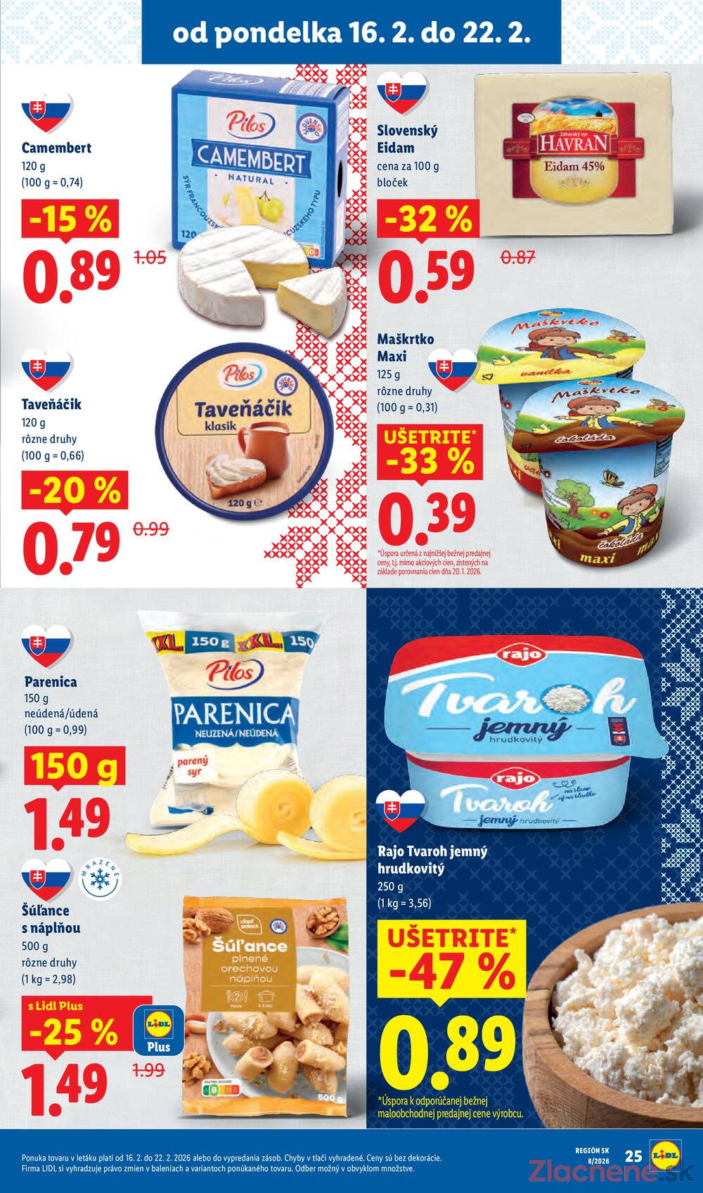 Lidl Štvrtok do 22.2.