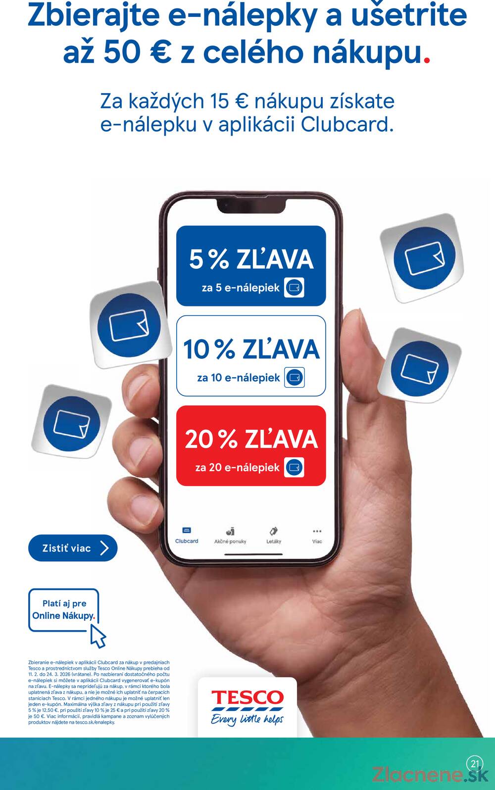 Tesco malé hypermarkety 25.2. - 3.3.