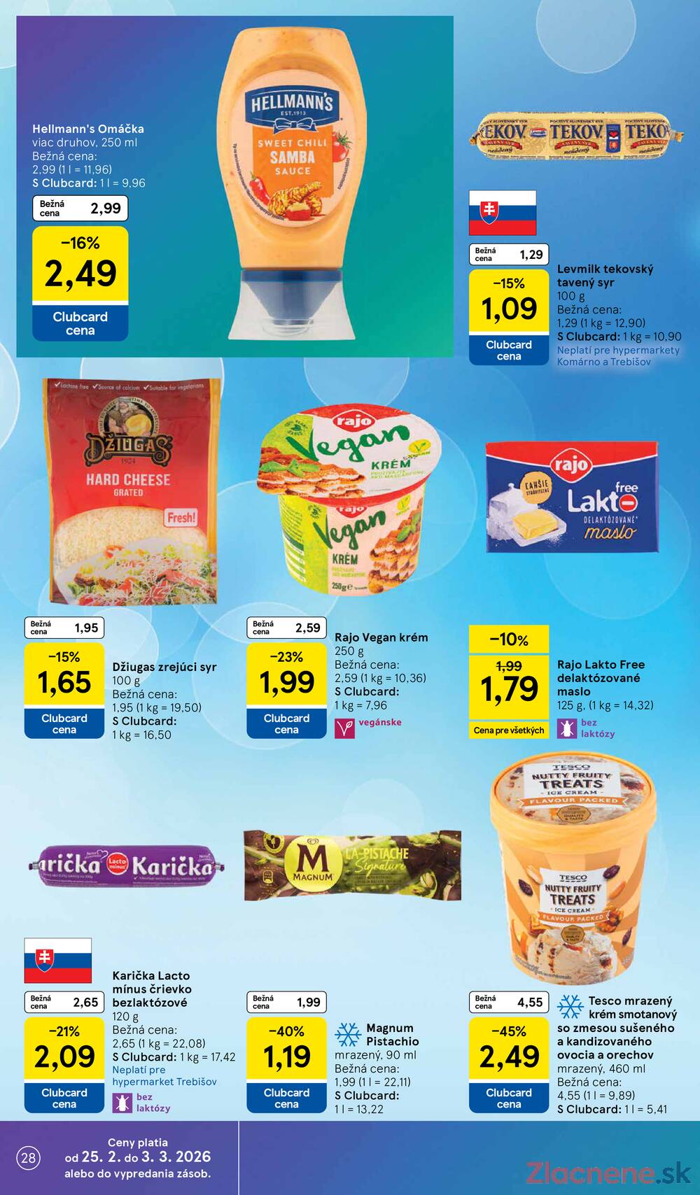 Tesco malé hypermarkety 25.2. - 3.3.