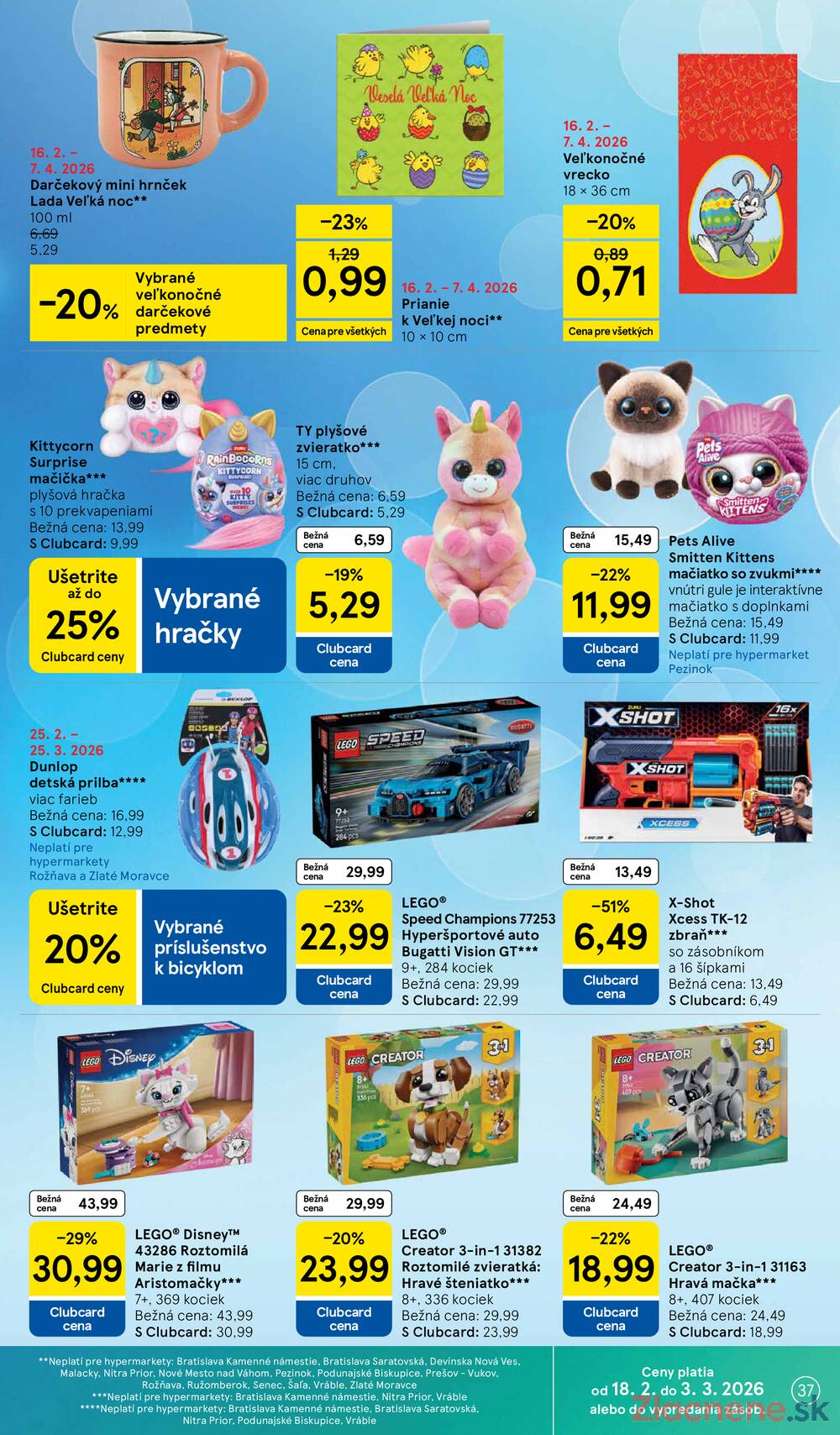 Tesco malé hypermarkety 25.2. - 3.3.