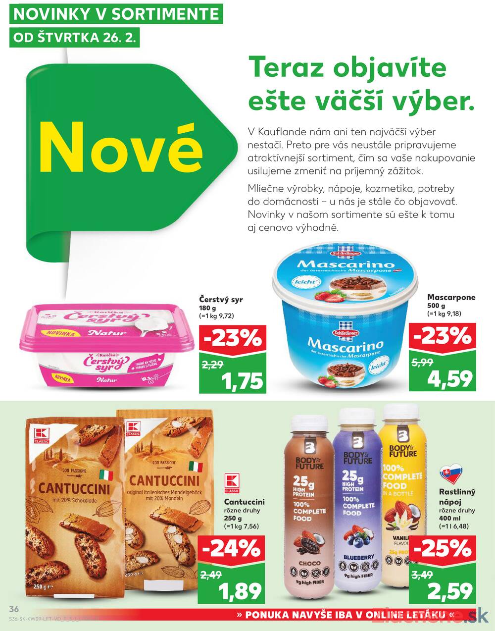Kaufland 26.2. - 4.3. - Kaufland Spišská Nová Ves