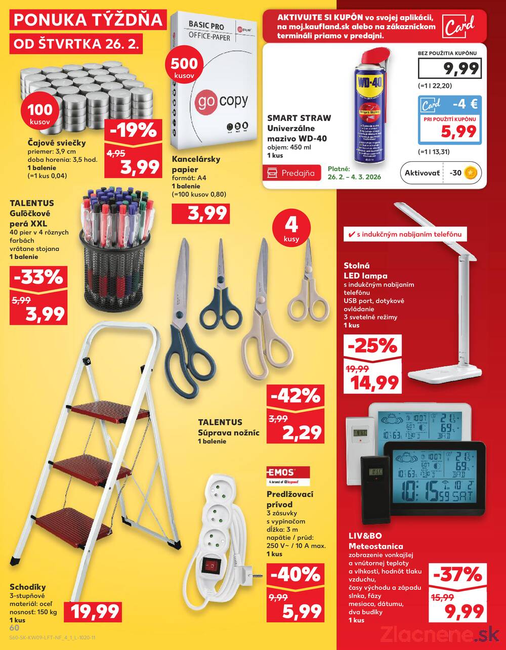 Kaufland 26.2. - 4.3. - Kaufland Spišská Nová Ves