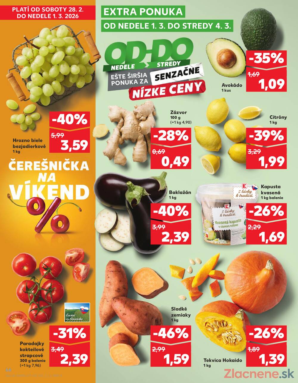 Kaufland 26.2. - 4.3. - Kaufland Veľký Meder