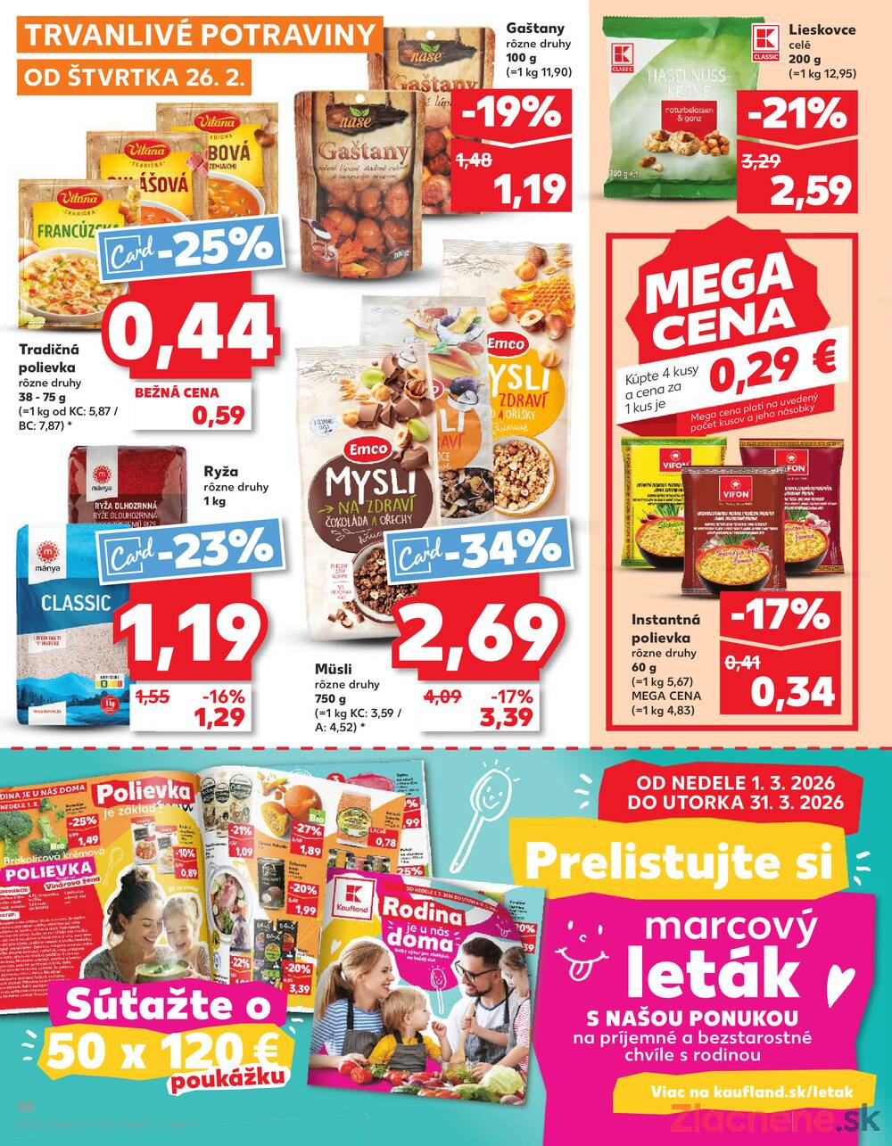 Kaufland 26.2. - 4.3. - Kaufland Zlaté Moravce