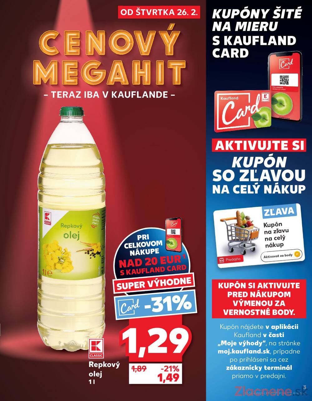 Kaufland 26.2. - 4.3. - Kaufland Martin-Podhaj