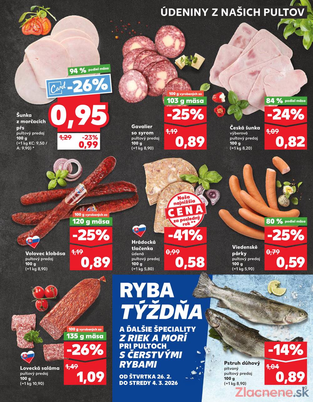Kaufland 26.2. - 4.3. - Kaufland Martin-Podhaj