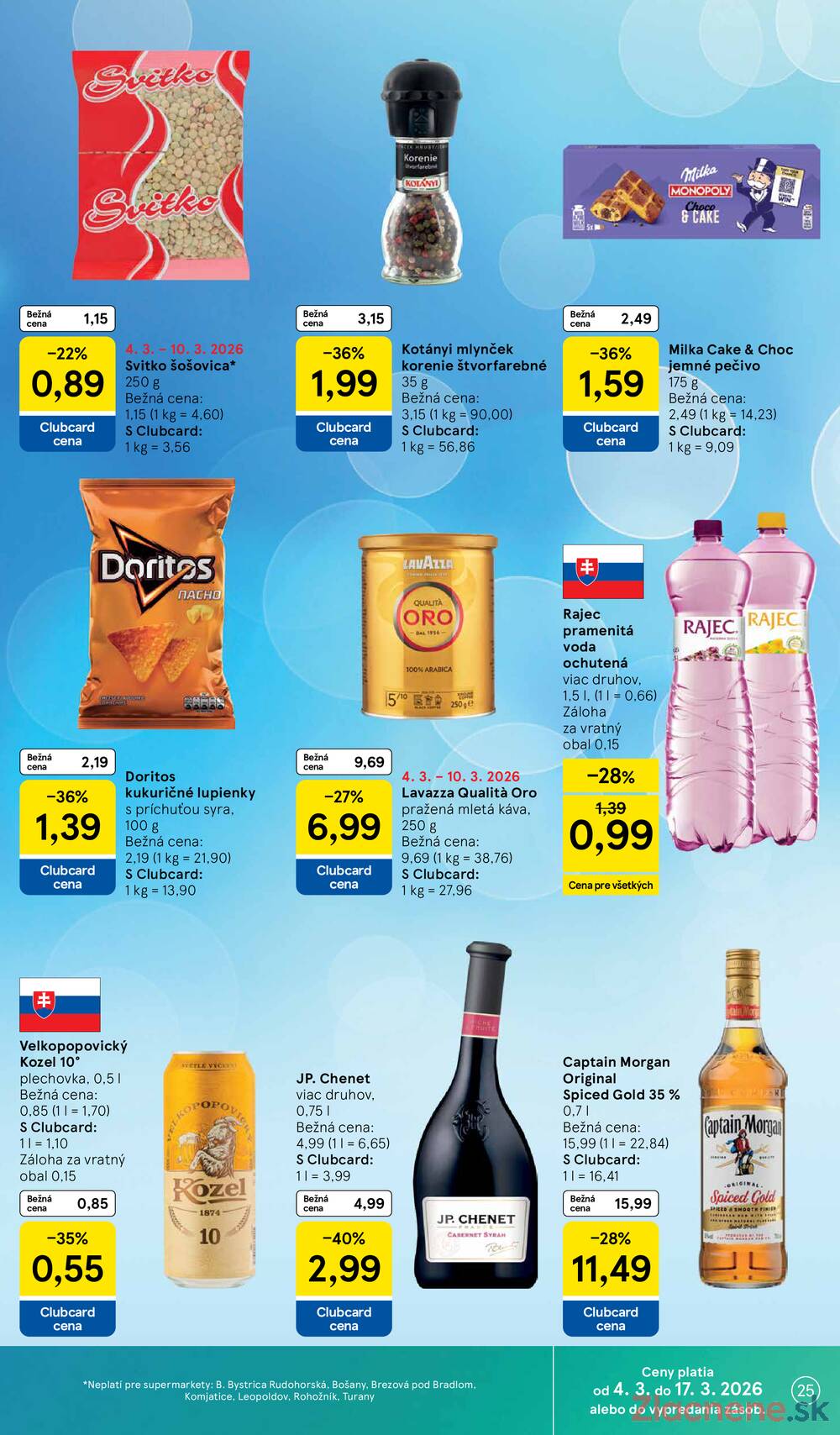 Leták Tesco - Tesco supermarkety od 4.3. do 10.3.2026 - strana 25