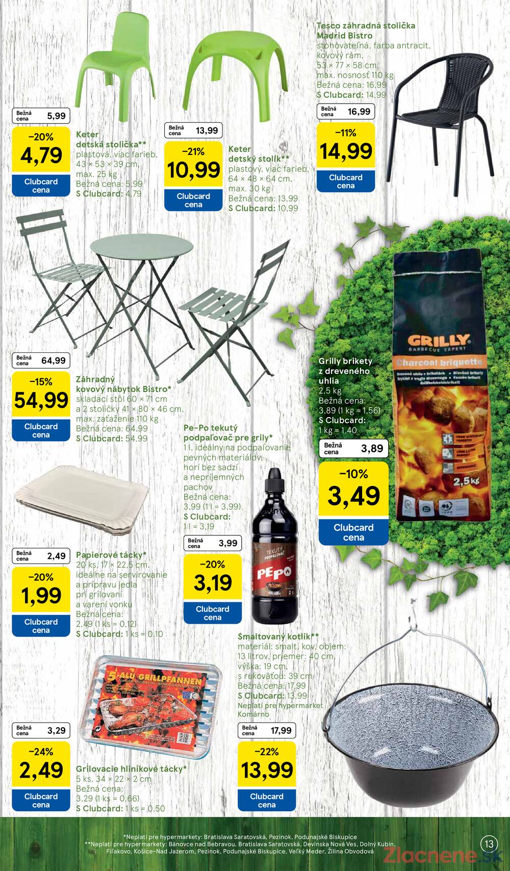 Leták Tesco - Tesco katalog 3.3. - 6.4. - strana 13