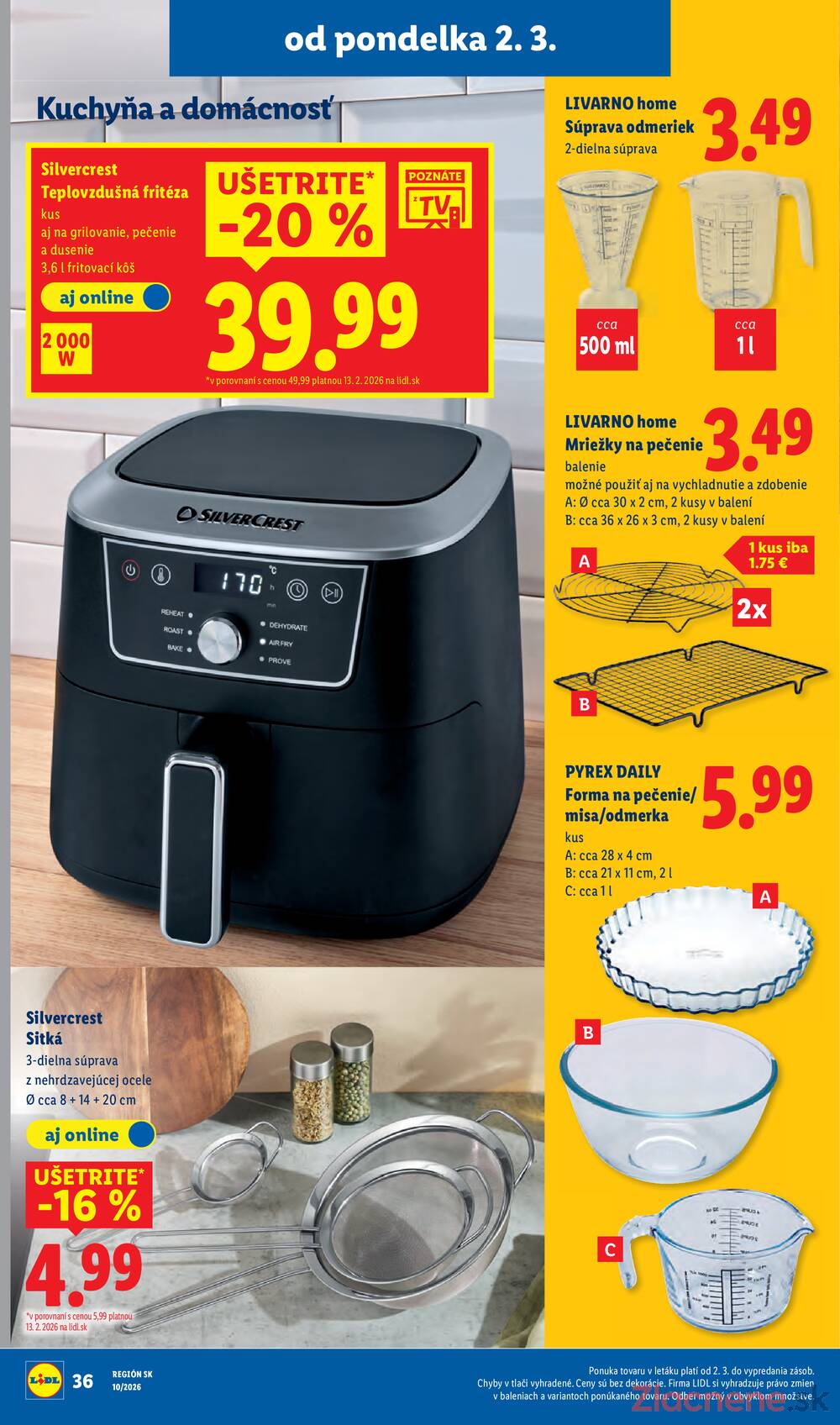 Lidl Pondělok 2.3. - 8.3.