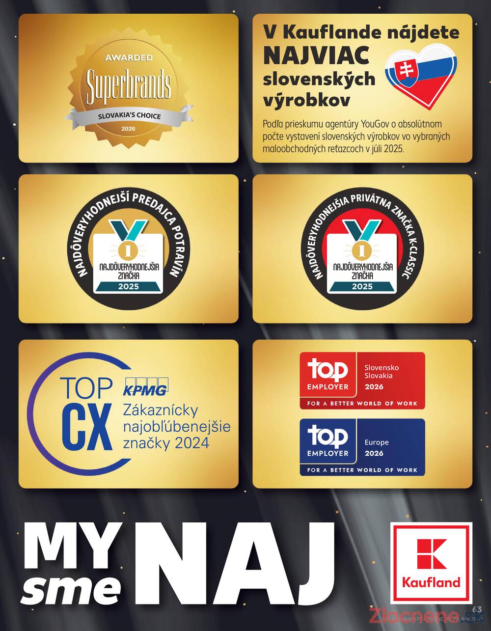 Leták Kaufland - Kaufland 5.3. - 11.3. - Kaufland Bytča - strana 63