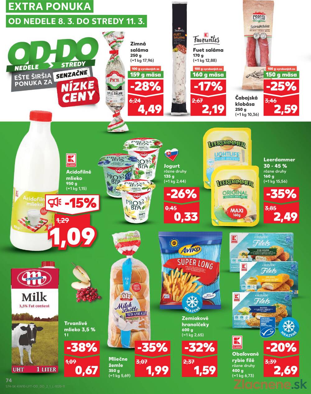 Kaufland 5.3. - 11.3. - Kaufland Dubnica nad Váhom