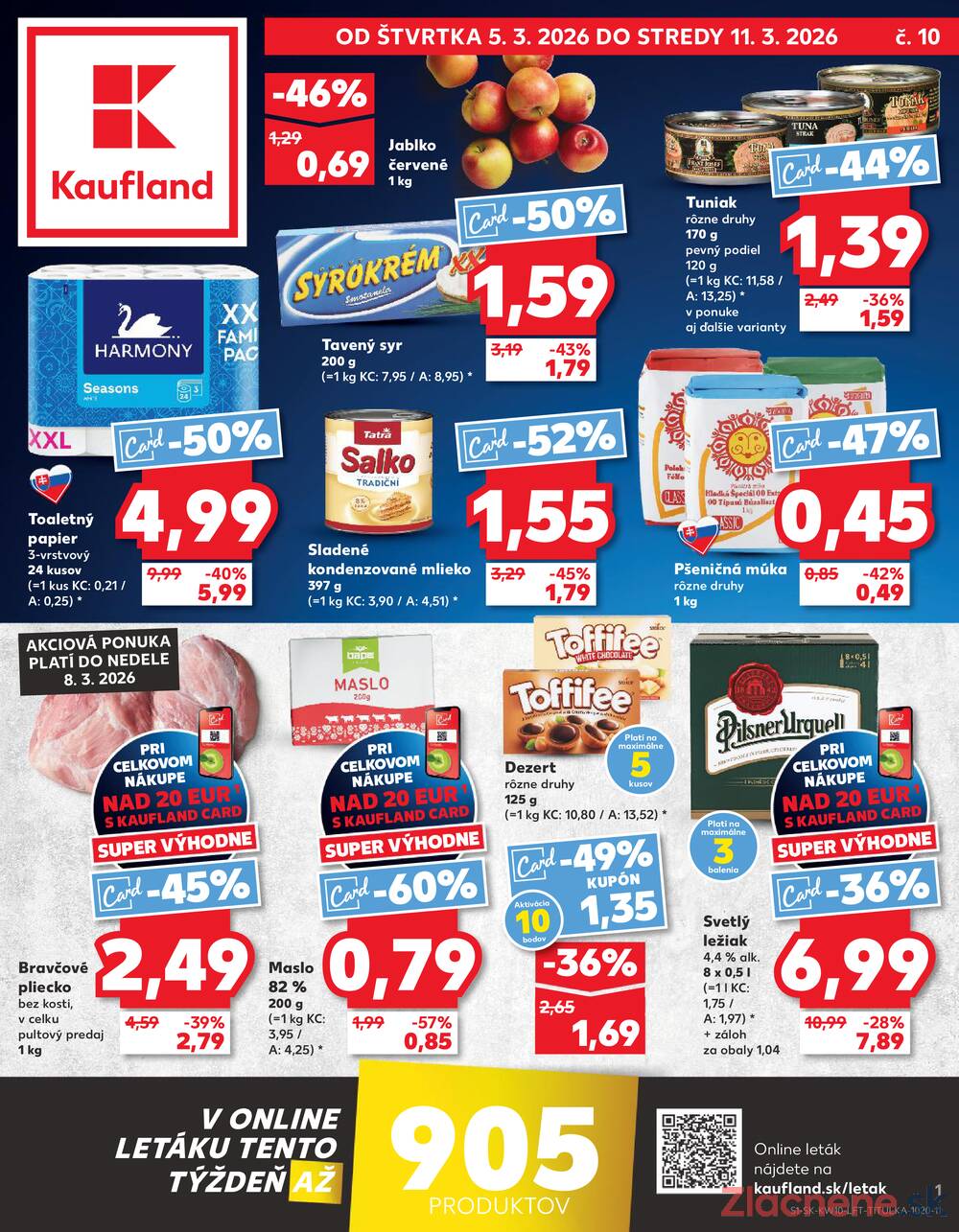 Leták Kaufland - Kaufland 5.3. - 11.3. - Kaufland Rimavská Sobota - strana 1