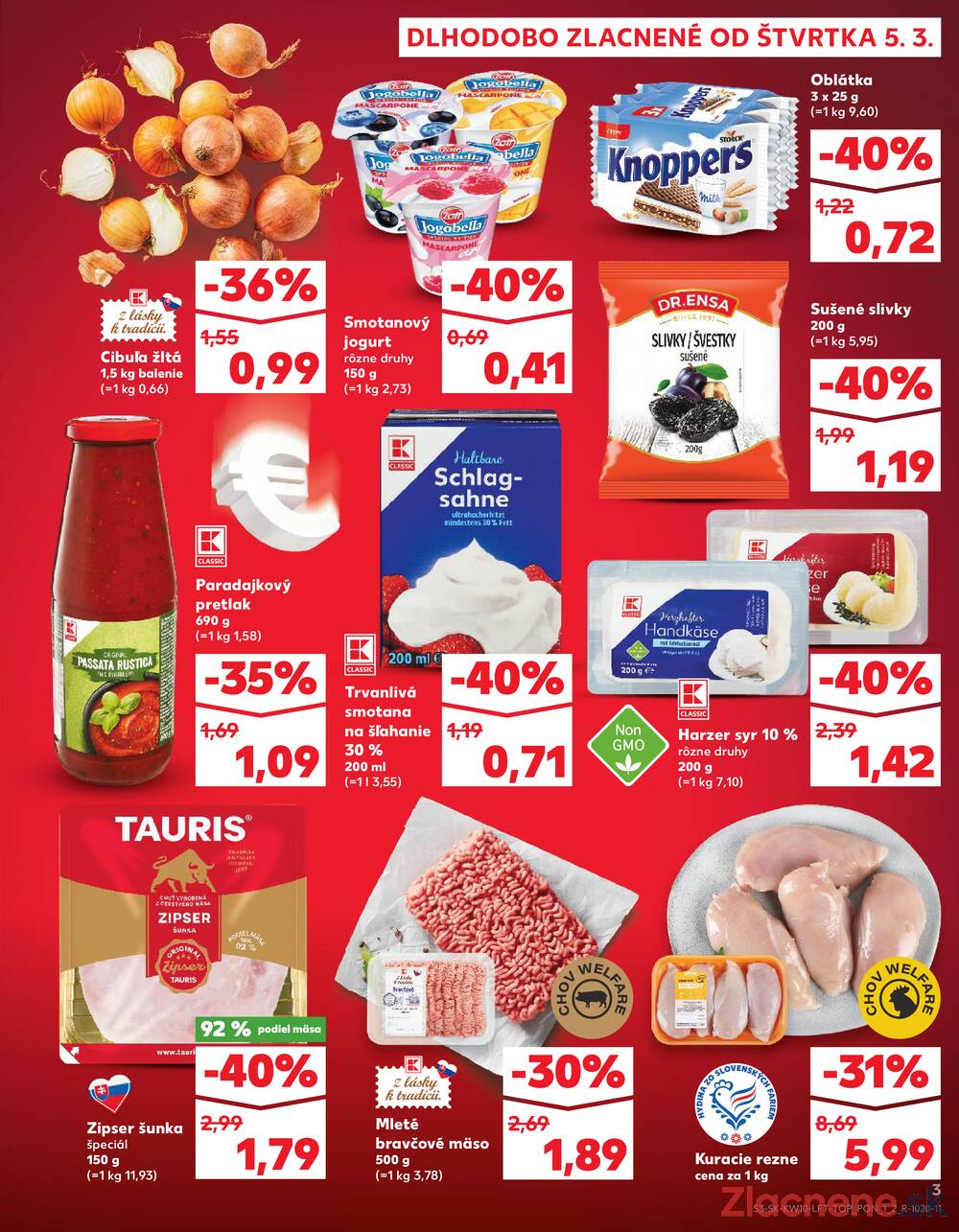 Kaufland 5.3. - 11.3. - Kaufland Dolný Kubín