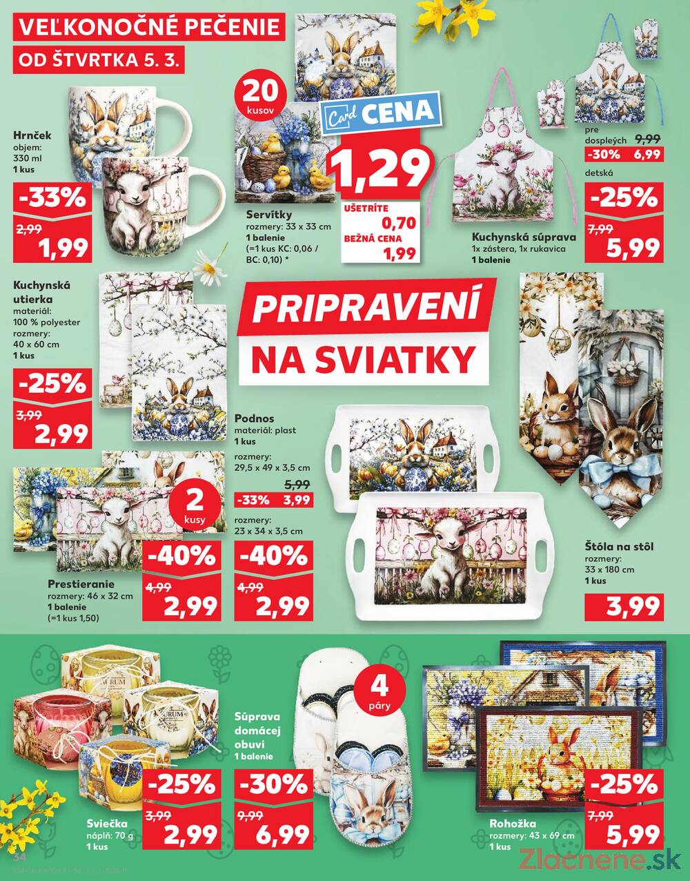 Kaufland 5.3. - 11.3. - Kaufland Dolný Kubín