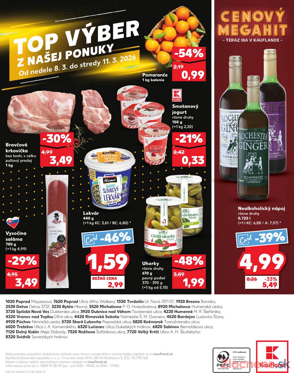Kaufland 5.3. - 11.3. - Kaufland Dolný Kubín