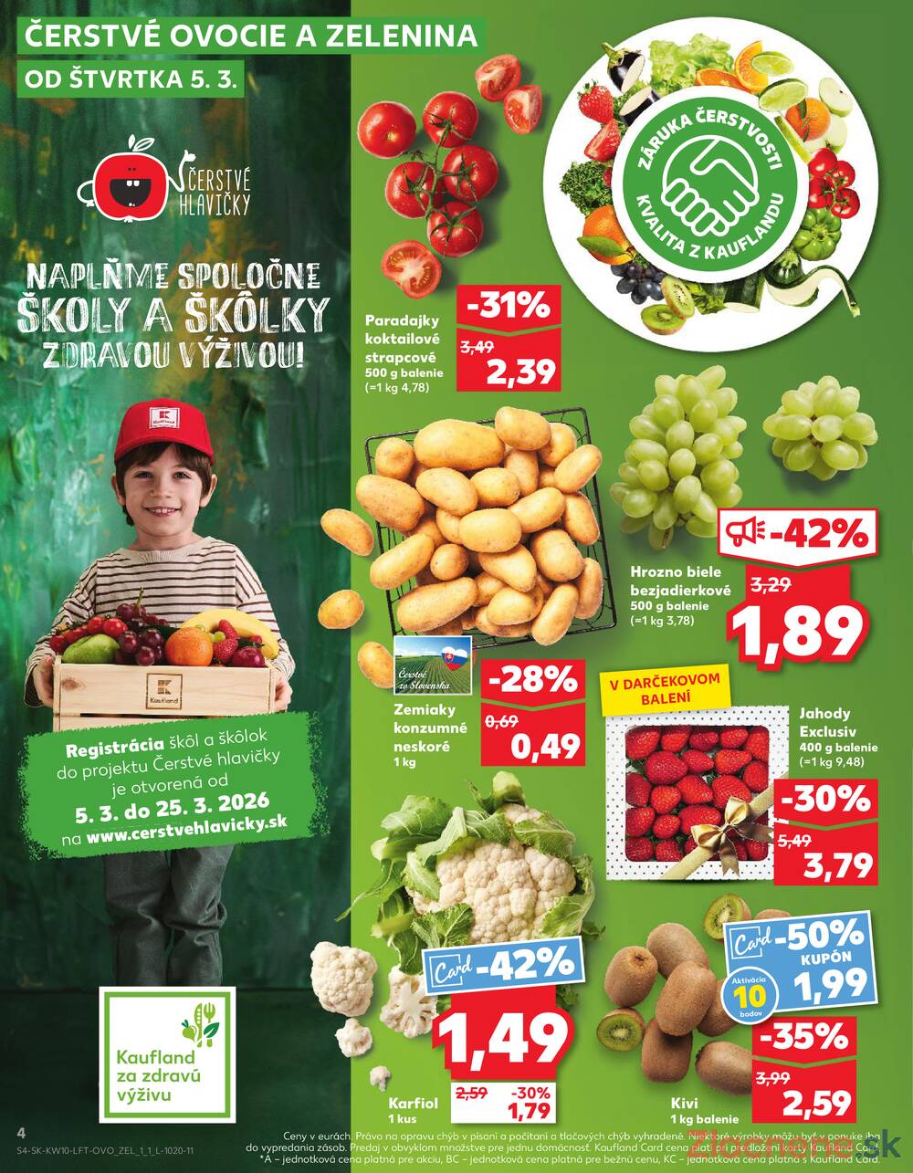 Kaufland 5.3. - 11.3. - Kaufland Piešťany