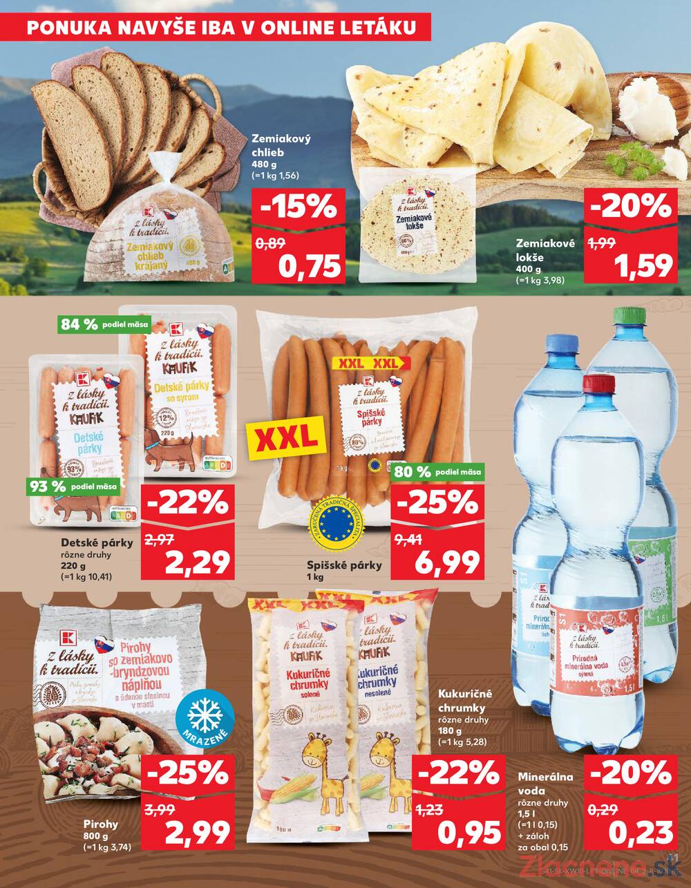 Kaufland 5.3. - 11.3. - Kaufland Ružomberok