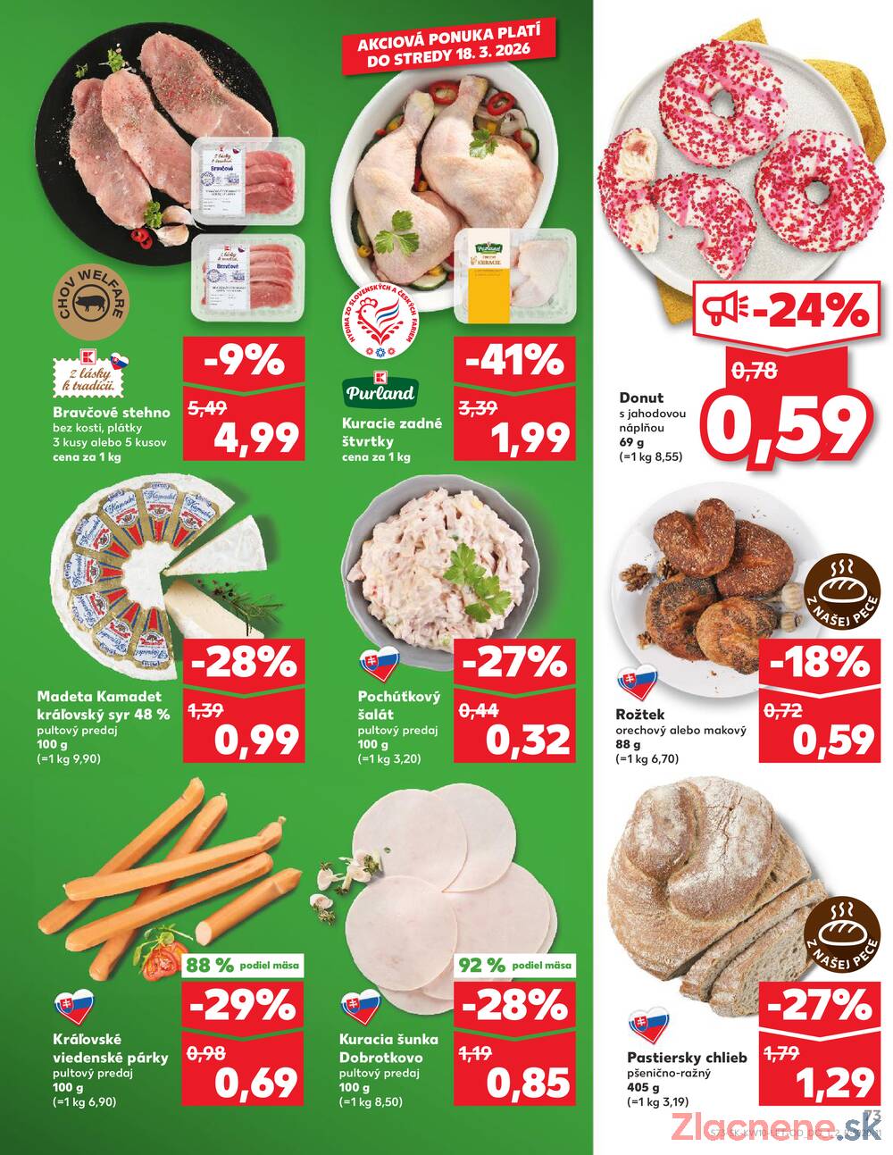 Kaufland 5.3. - 11.3. - Kaufland Ružomberok