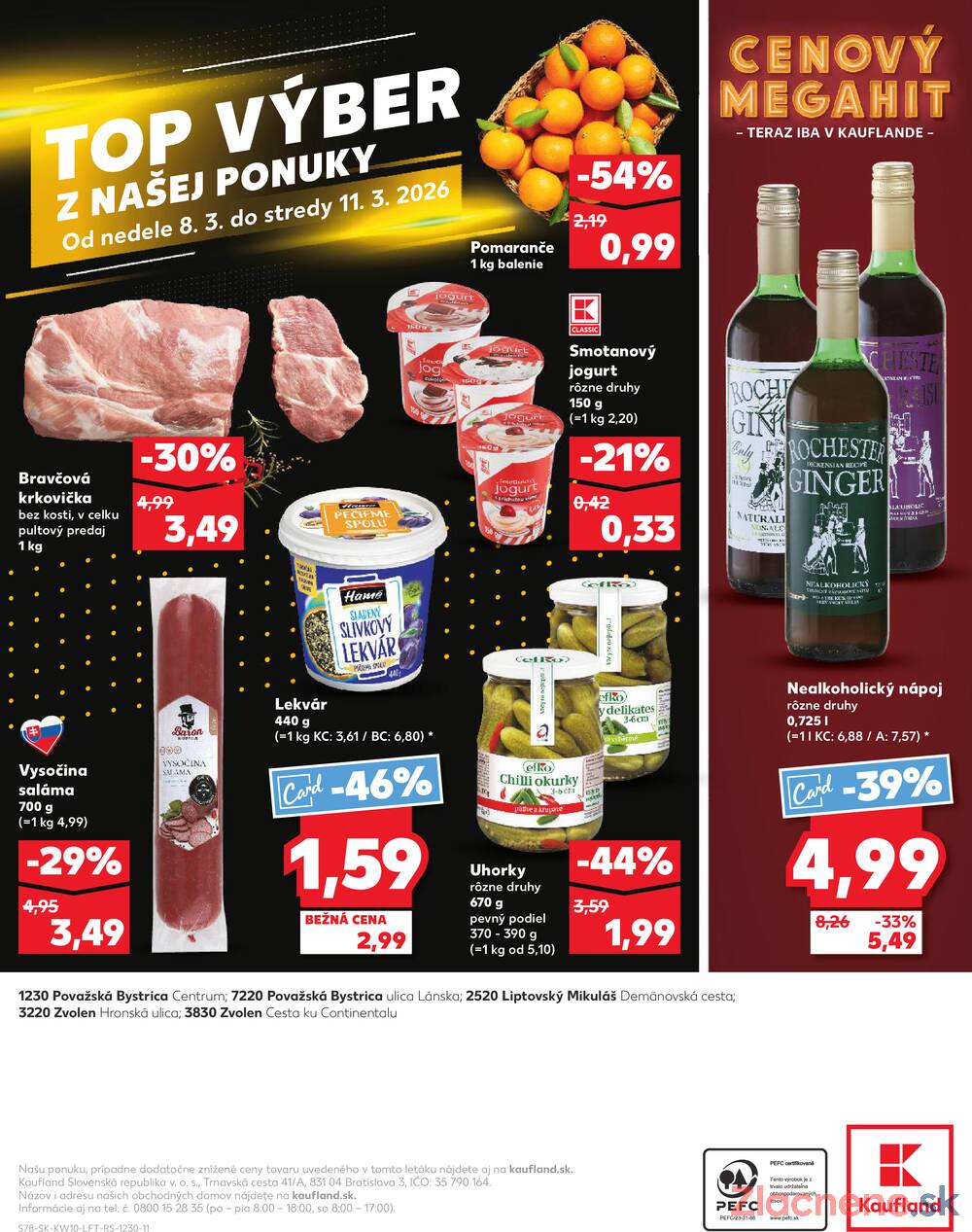 Kaufland 5.3. - 11.3. - Kaufland Považská Bystrica - Centrum