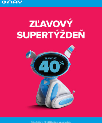 Leták NAY od 9.3. do 15.3.2026