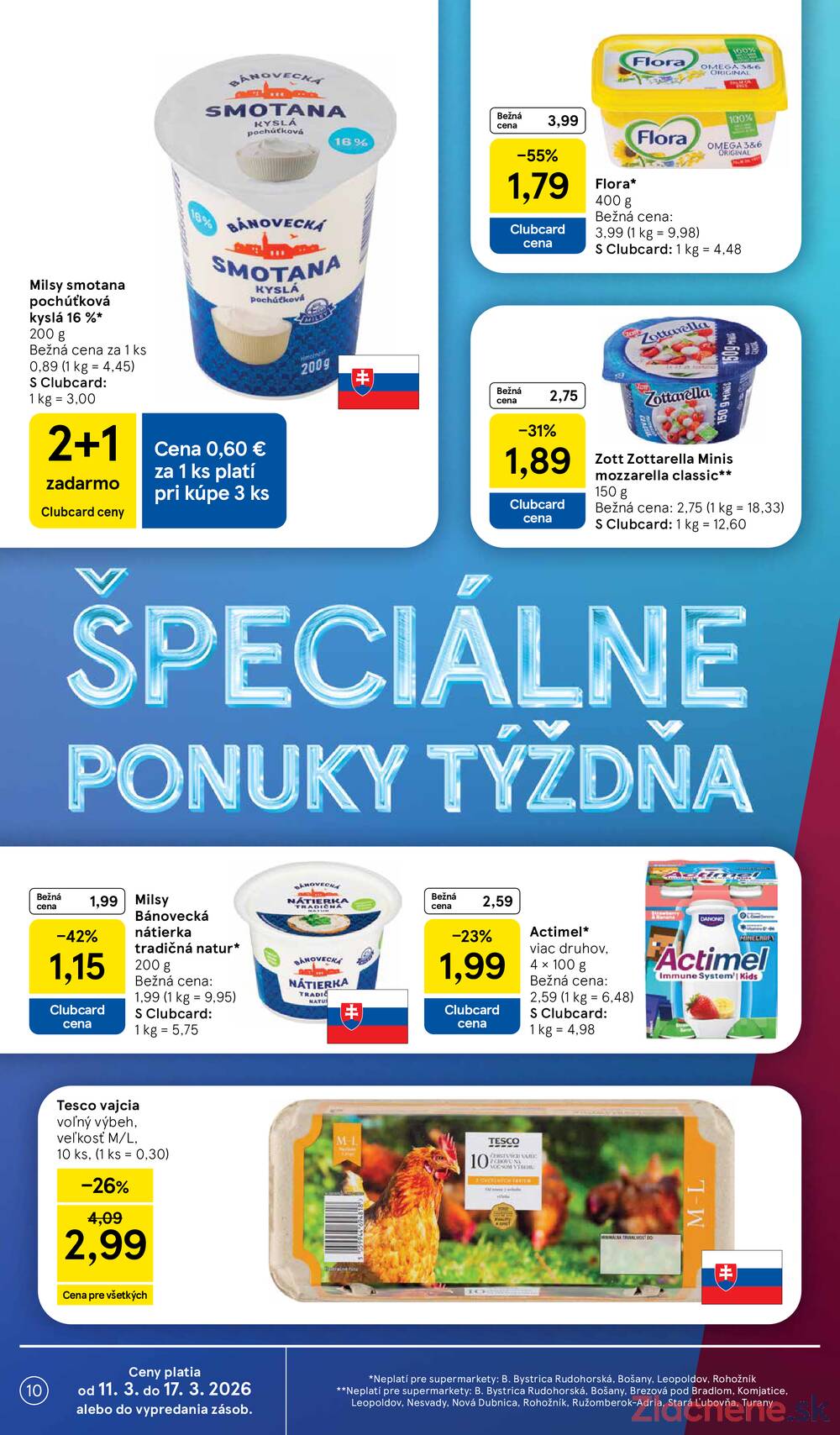 Leták Tesco - Tesco supermarkety od 11.3. do 17.3.2026 - strana 10