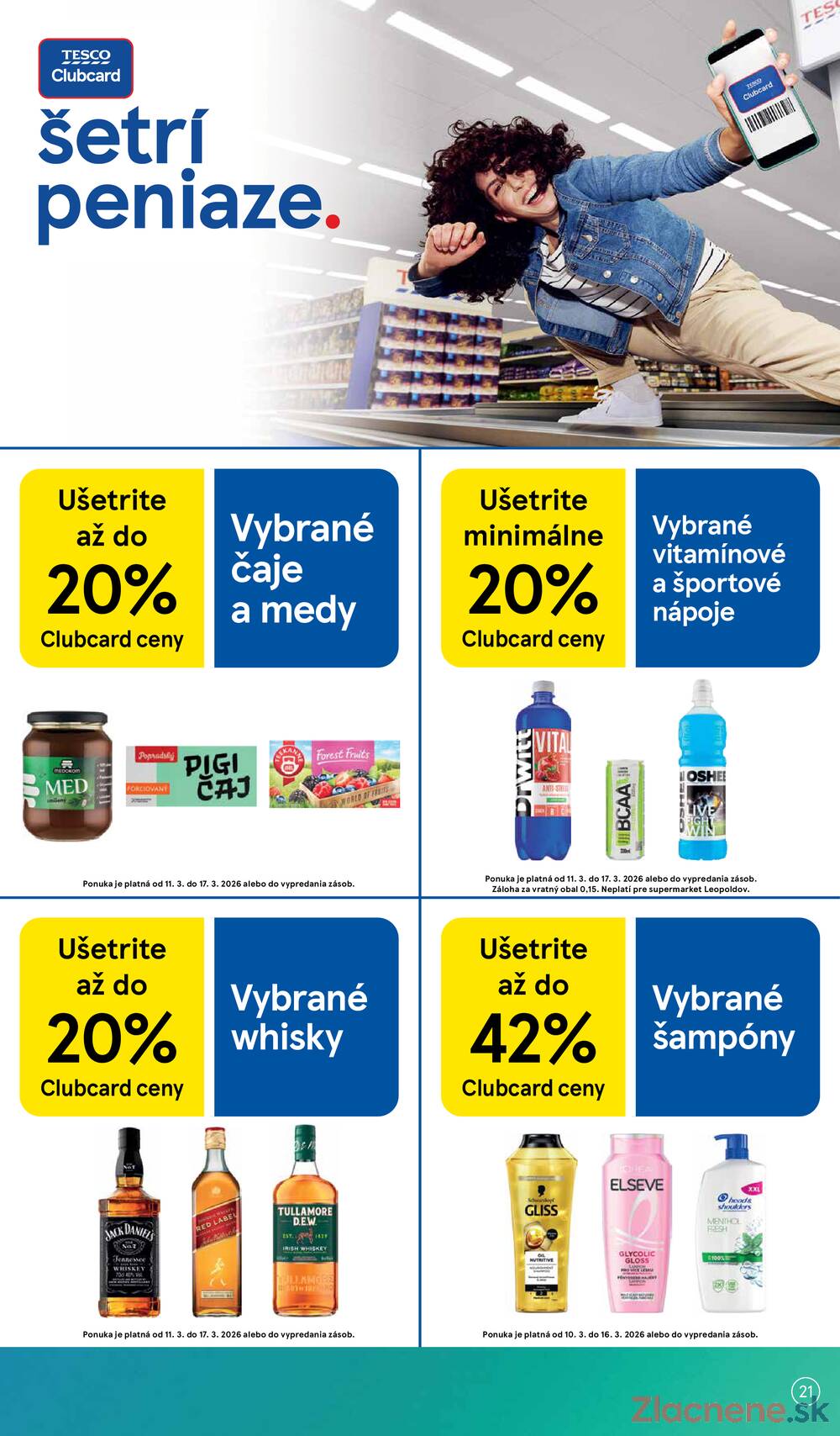 Leták Tesco - Tesco supermarkety od 11.3. do 17.3.2026 - strana 21
