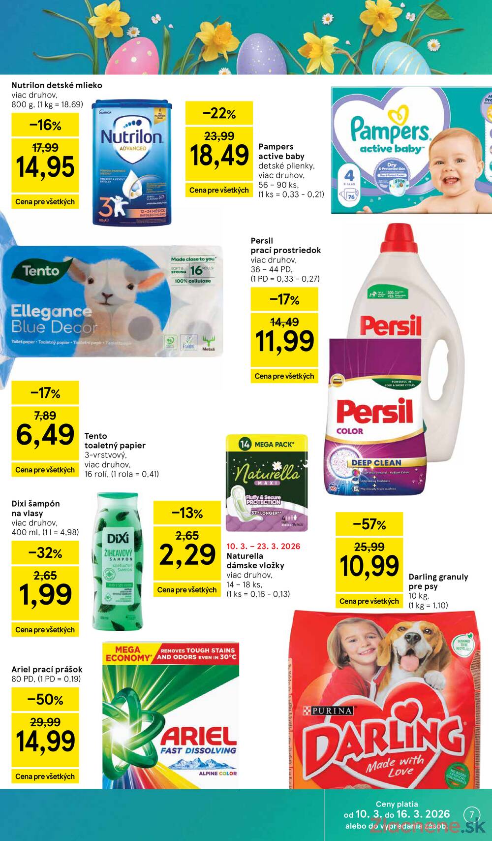 Leták Tesco - Tesco malé hypermarkety 11.3. - 17.3. - strana 7