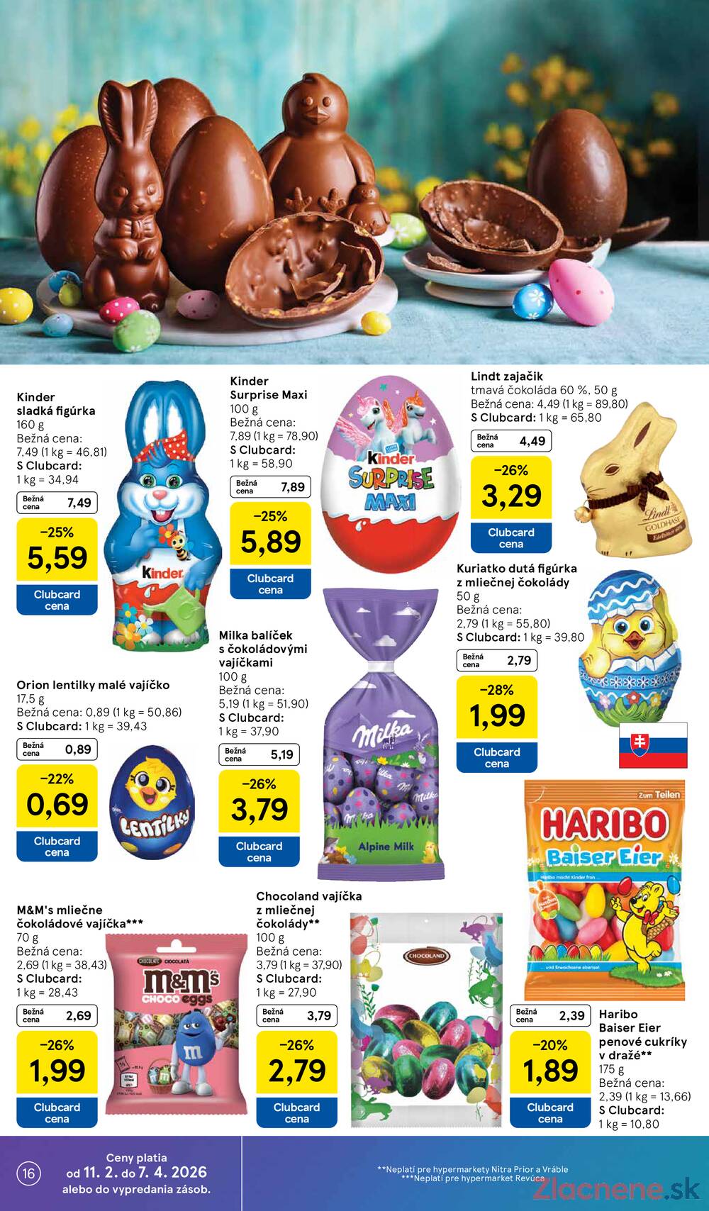 Leták Tesco - Tesco malé hypermarkety 11.3. - 17.3. - strana 16