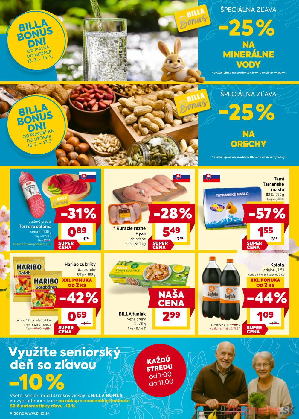 BILLA od 11.3. do 17.3.2026