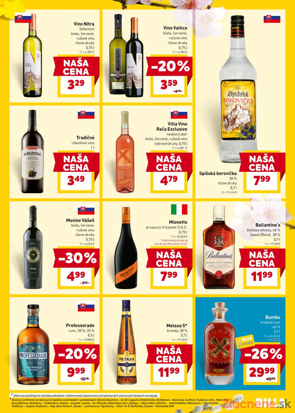 BILLA od 11.3. do 17.3.2026