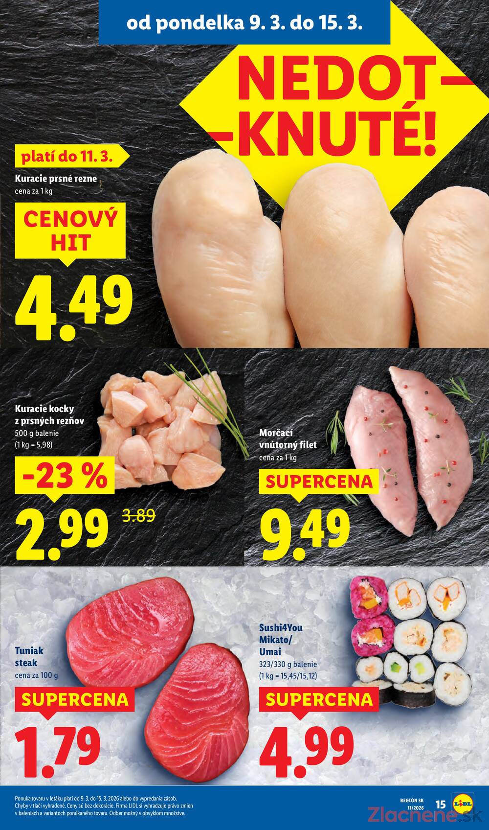 Lidl 9.3. - 15.3.