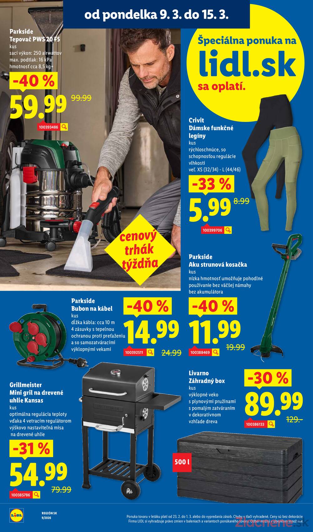 Lidl 9.3. - 15.3.