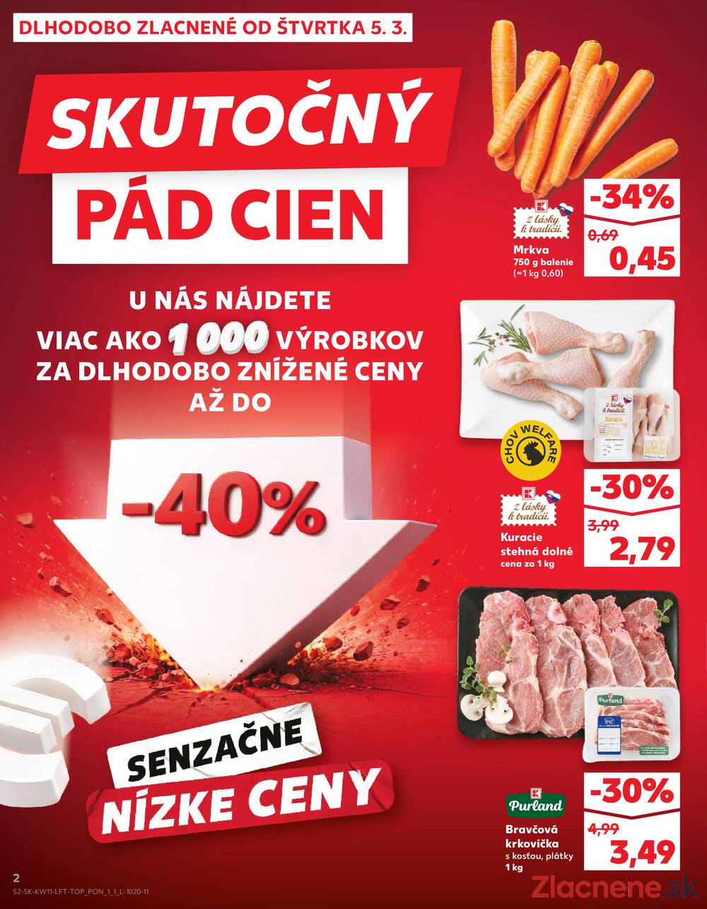 Kaufland 12.3. - 18.3. - Kaufland Humenné
