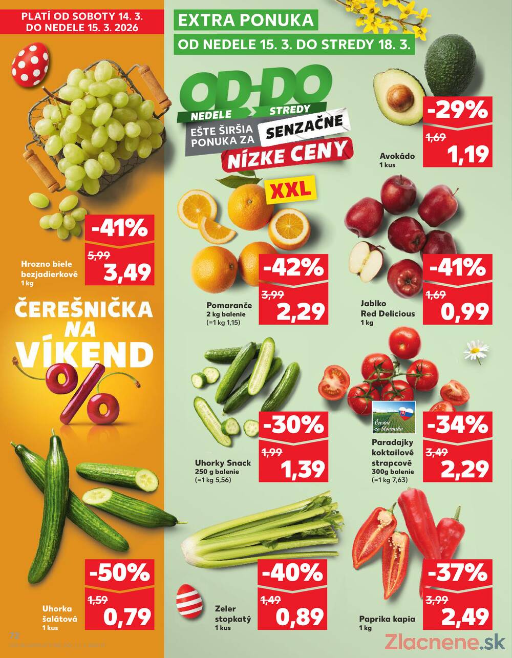 Kaufland 12.3. - 18.3. - Kaufland Rimavská Sobota