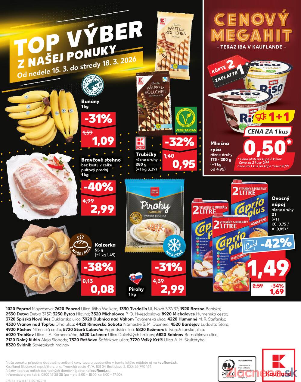 Kaufland 12.3. - 18.3. - Kaufland Dolný Kubín
