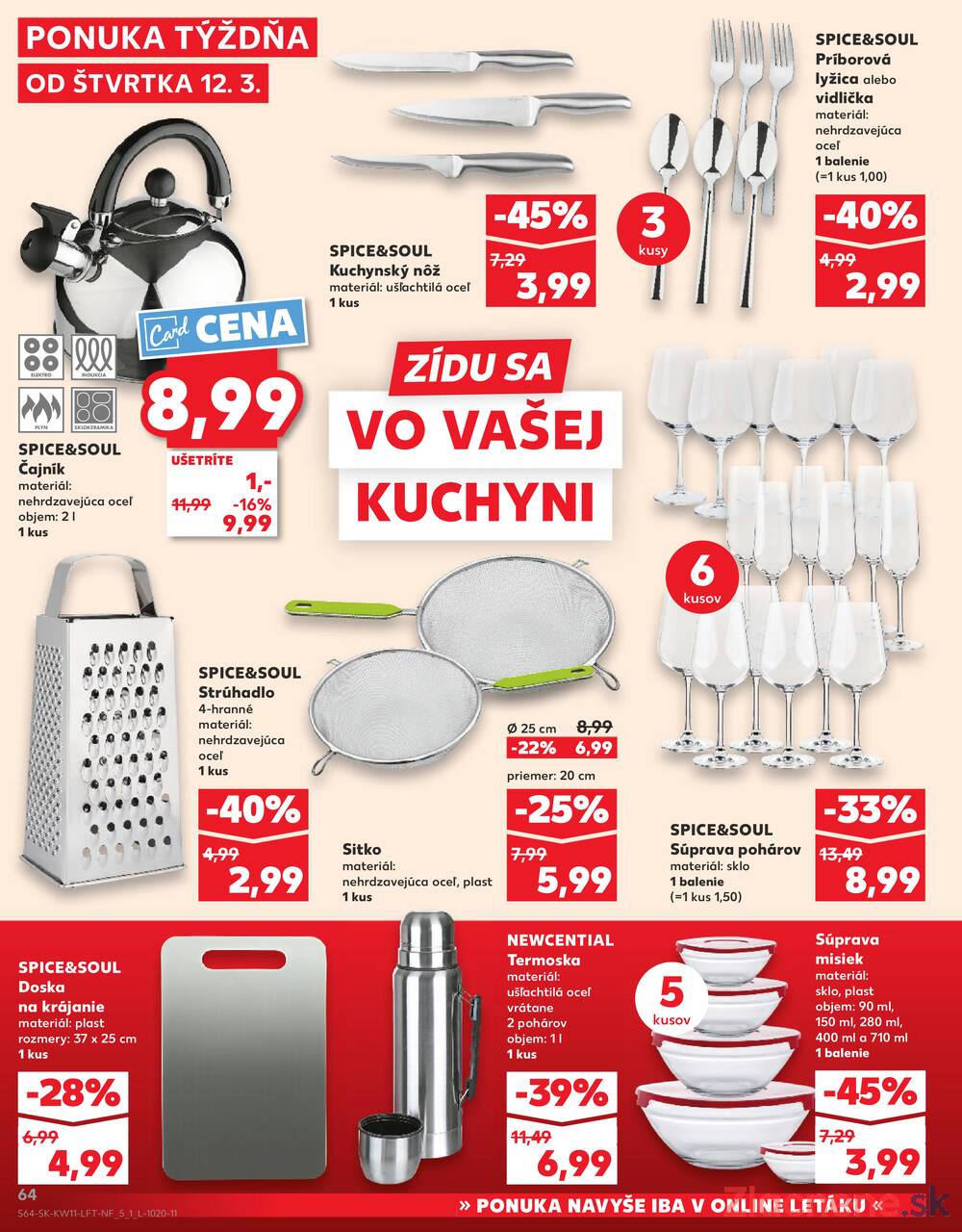 Leták Kaufland - Kaufland 12.3. - 18.3. - Kaufland Košice - Nad Jazerom - strana 64