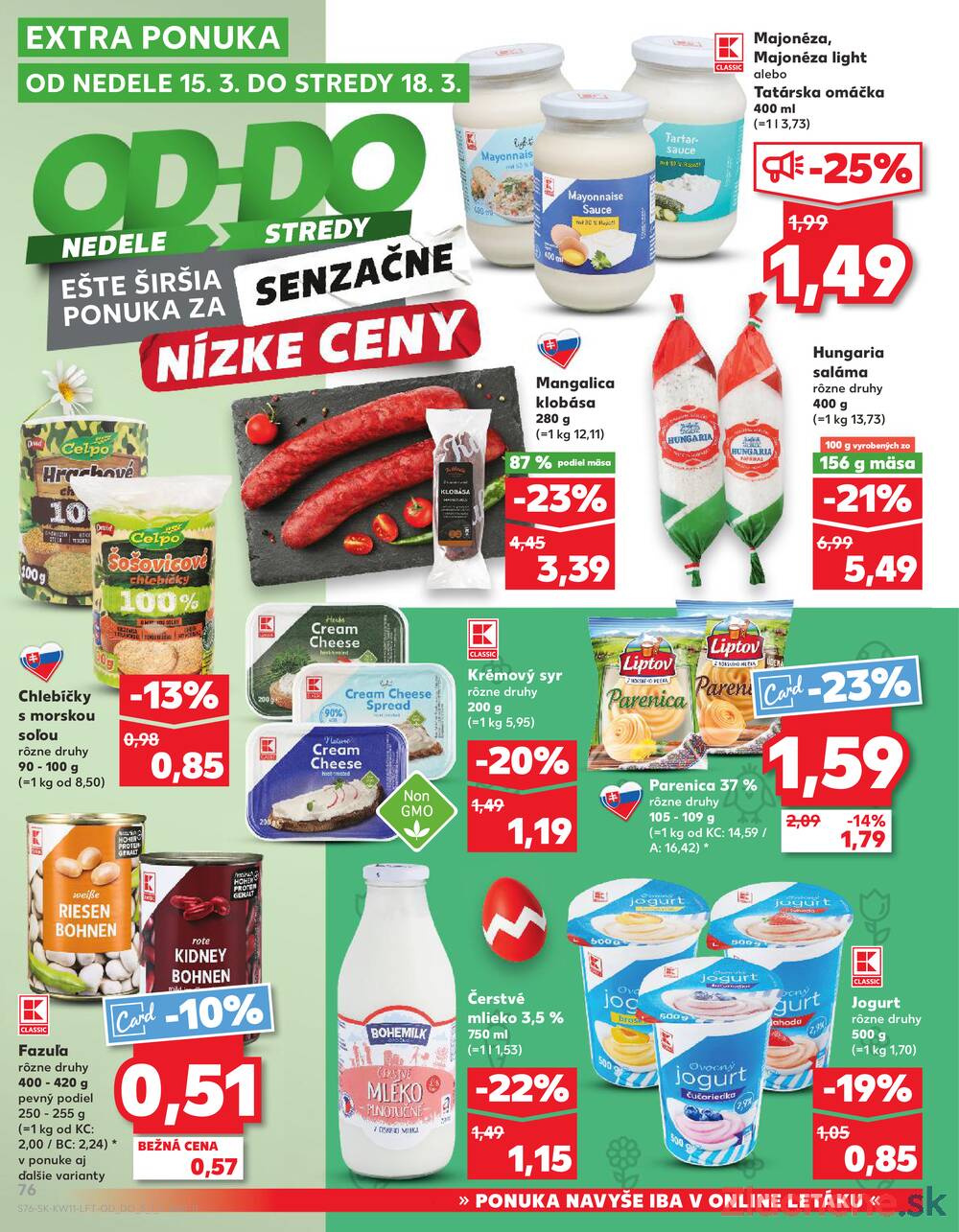 Leták Kaufland - Kaufland 12.3. - 18.3. - Kaufland Košice - Nad Jazerom - strana 76