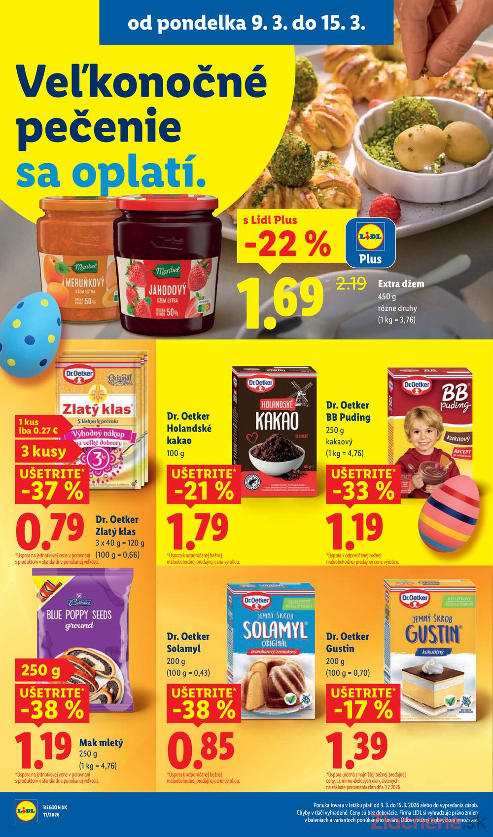 Lidl Štvrtok 12.3. - 15.3.