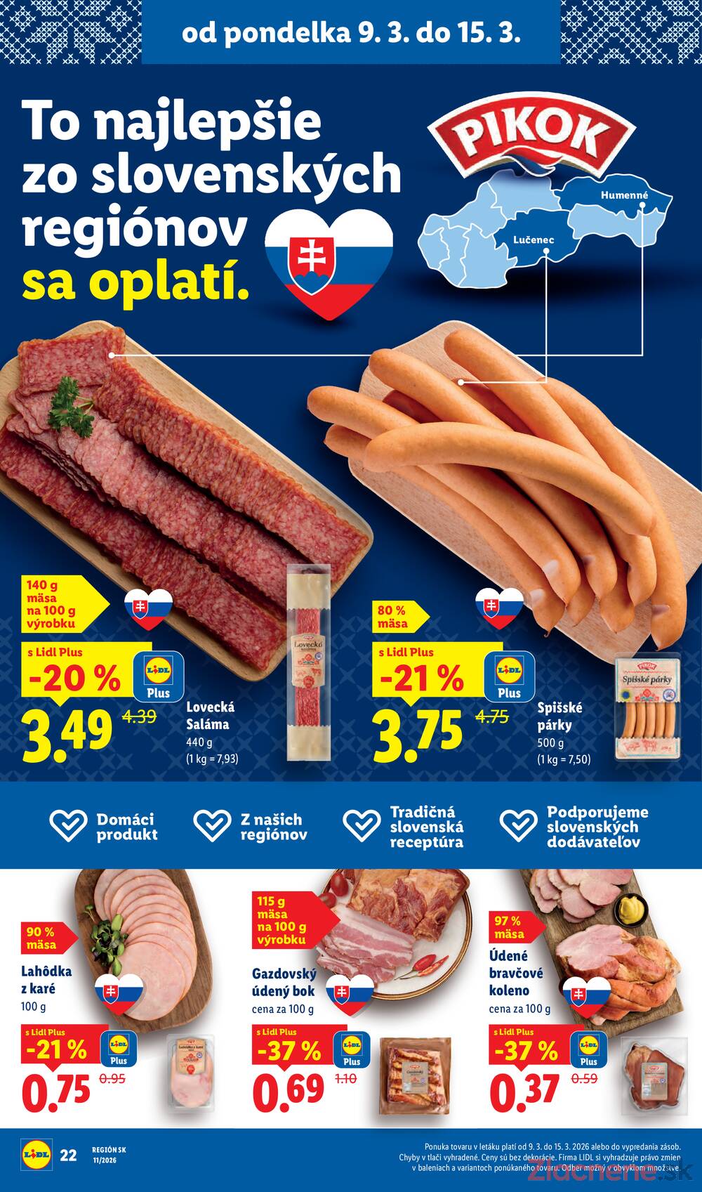 Lidl Štvrtok 12.3. - 15.3.