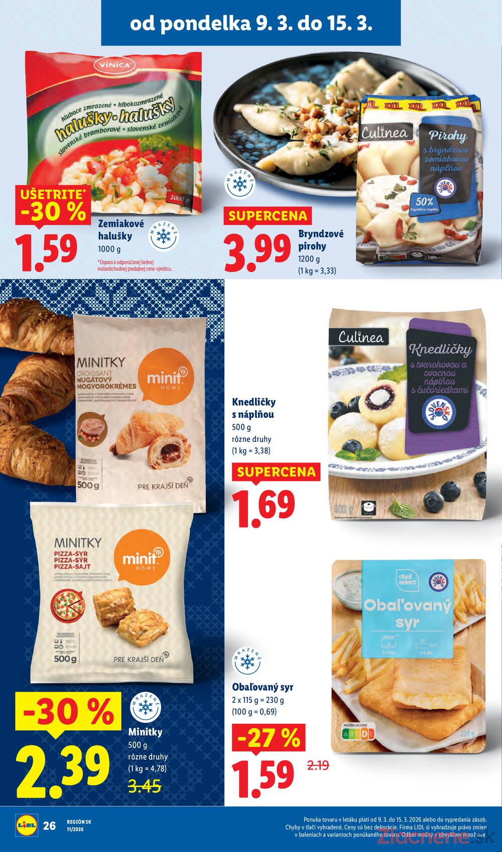 Lidl Štvrtok 12.3. - 15.3.